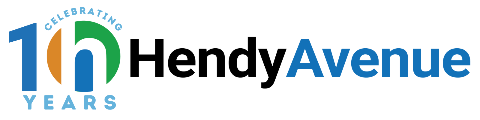 Hendy 10 Year Logo